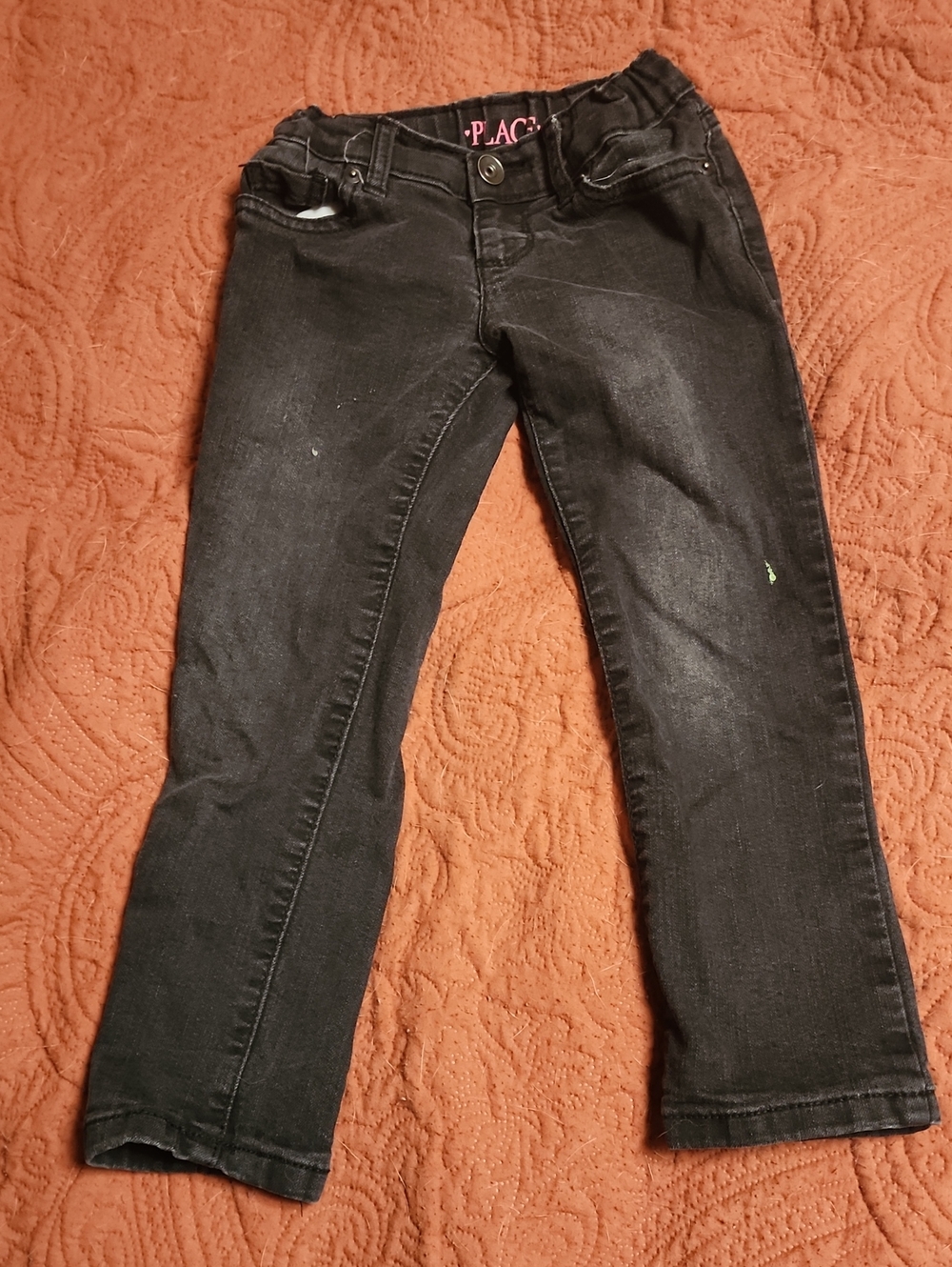 The Children's Place Black Straight Leg Girls' Jeans